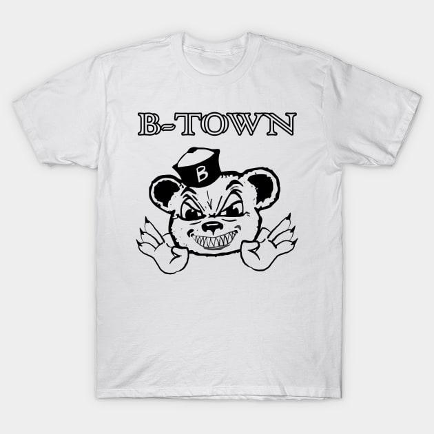 B-Town Bear T-Shirt by J Dubble S Productions